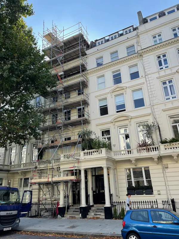 SAM Scaffolding professional site setup